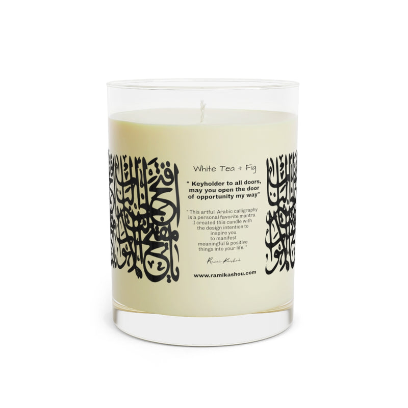 Mantra "White Tea + Fig" Soy Candle